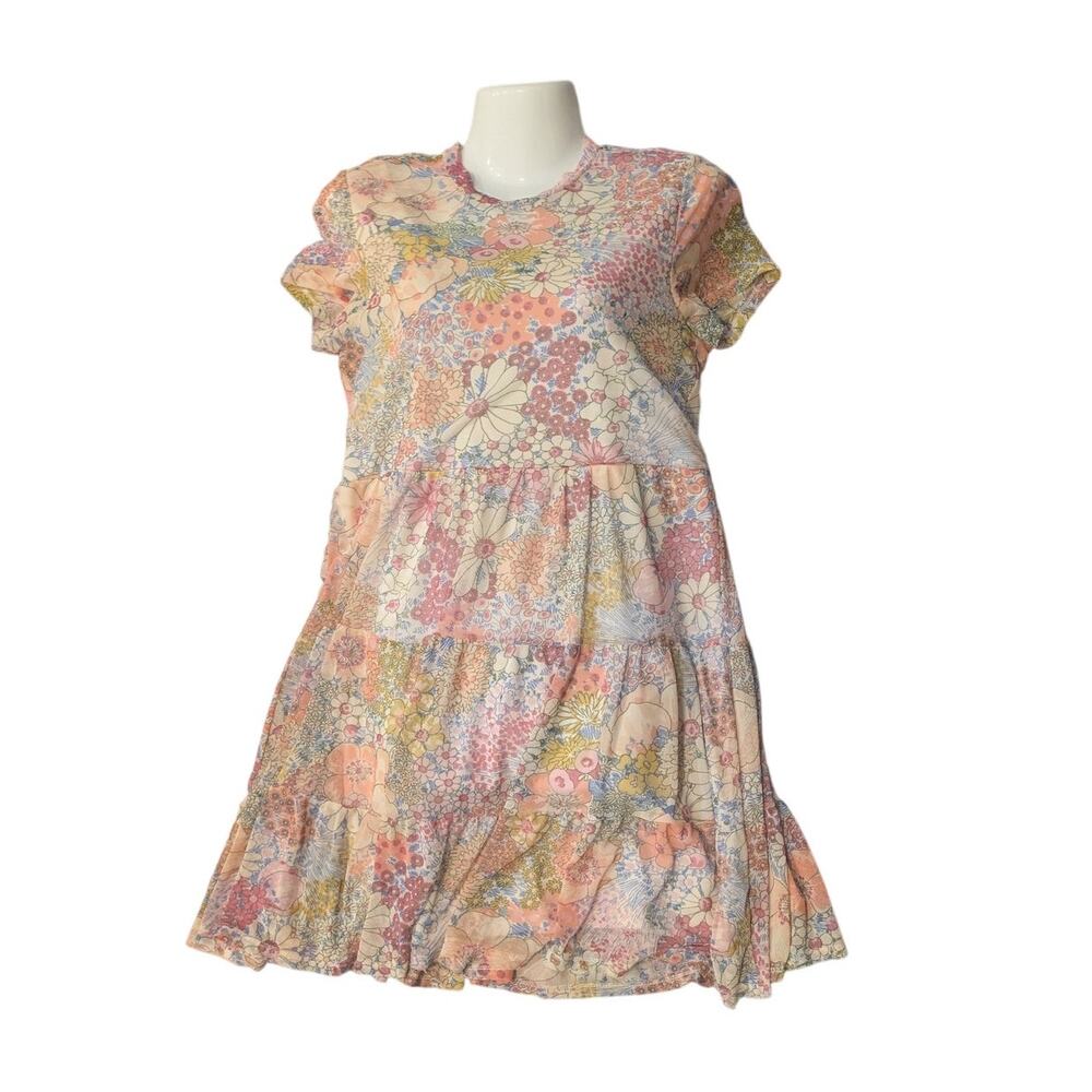 Lily Rose Mesh Floral Dress Size  Jr’s M